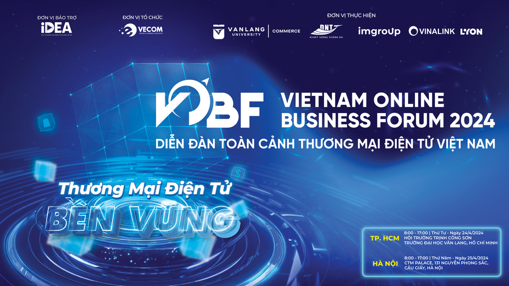 Haravan hân hạnh đồng hành cùng VECOM tại Diễn đàn toàn cảnh TMĐT Việt Nam (VOBF) 2024