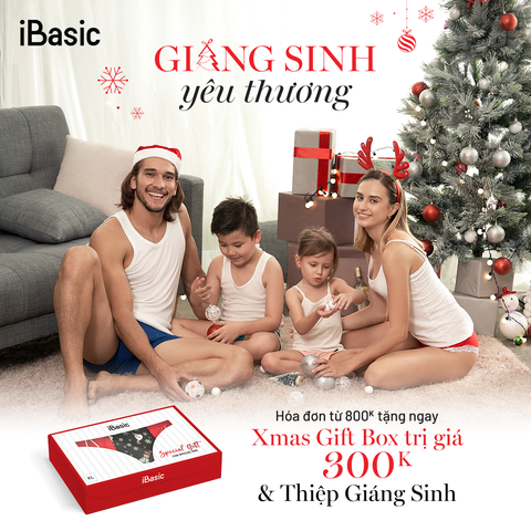 Giáng sinh yêu thương, tặng quà gì độc đáo và ý nghĩa? | iBasic