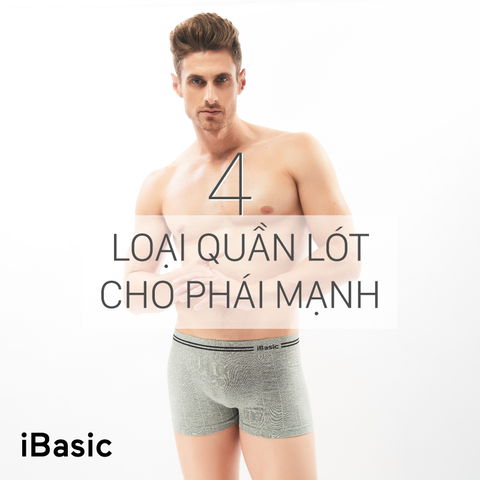Dành cho phái mạnh - các mẫu đồ lót nam bạn không thể bỏ qua! | iBasic