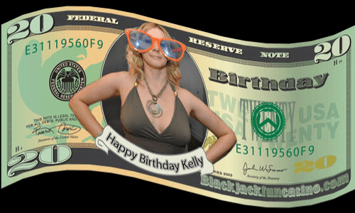 Bức hình chúc mừng sinh nhật dành cho những người yêu tiền