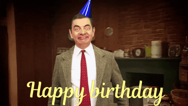 Bức ảnh chúc mừng sinh nhật cực hài hước từ Mr Bean