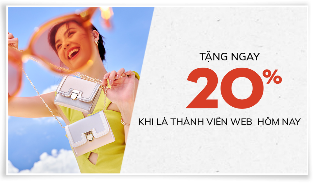 Tặng ngay 20% Khi Là Thành Viên Website Hôm Nay