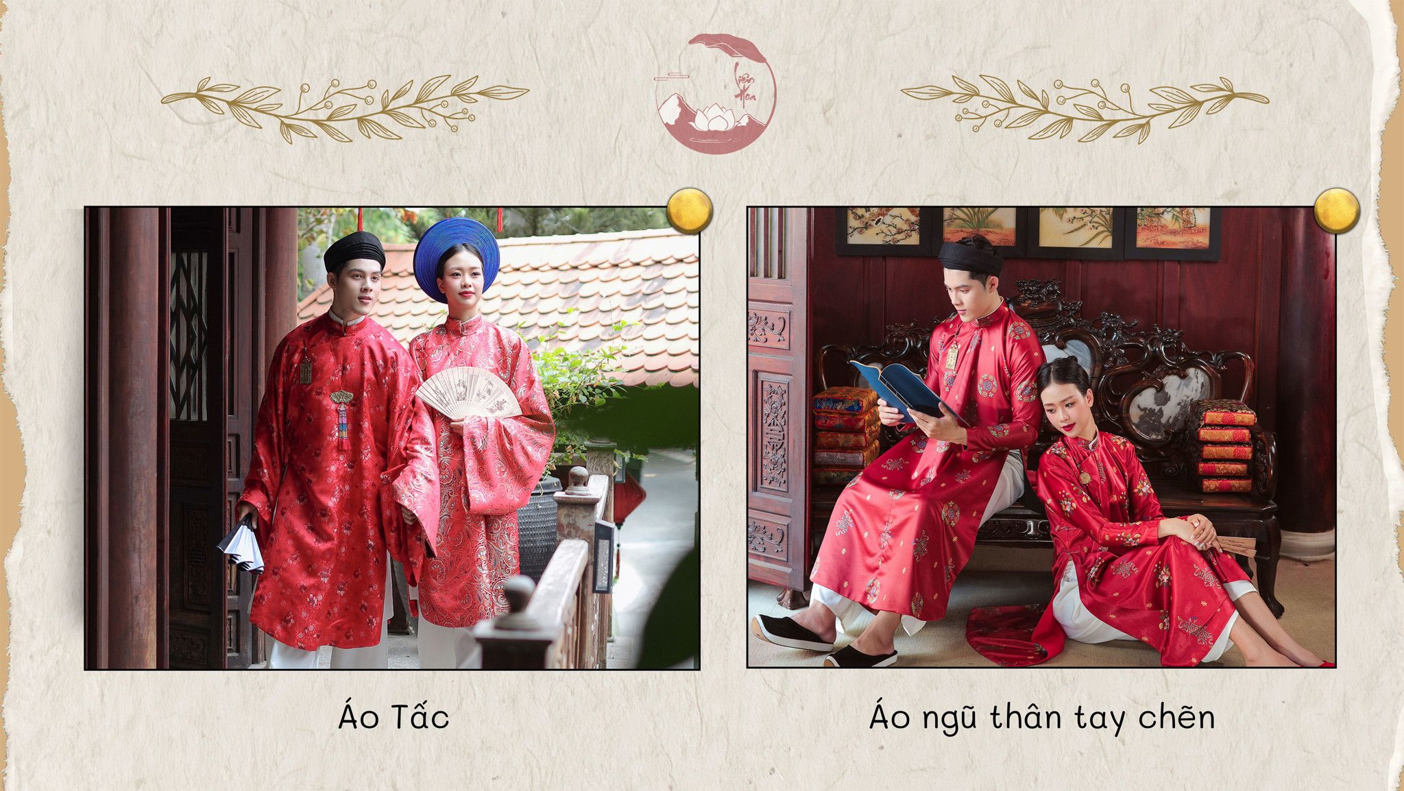 Chú rể và cô dâu cùng sử dụng áo Tấc