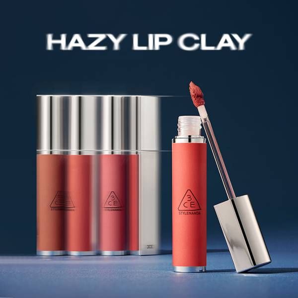 3CE Hazy Lip Clay cho chất son mềm mịn, bền màu