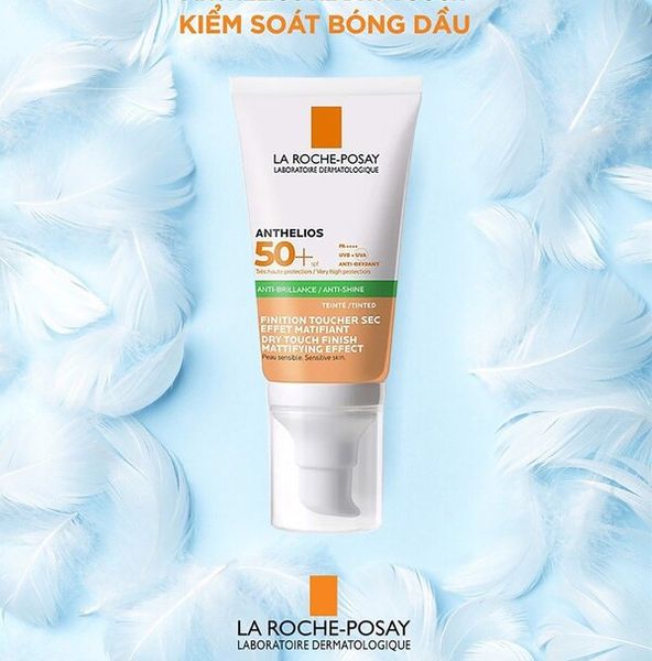 La Roche-Posay Anthelios Tinted Anti-Shine Gel Cream Dry Touch Finish SPF50+