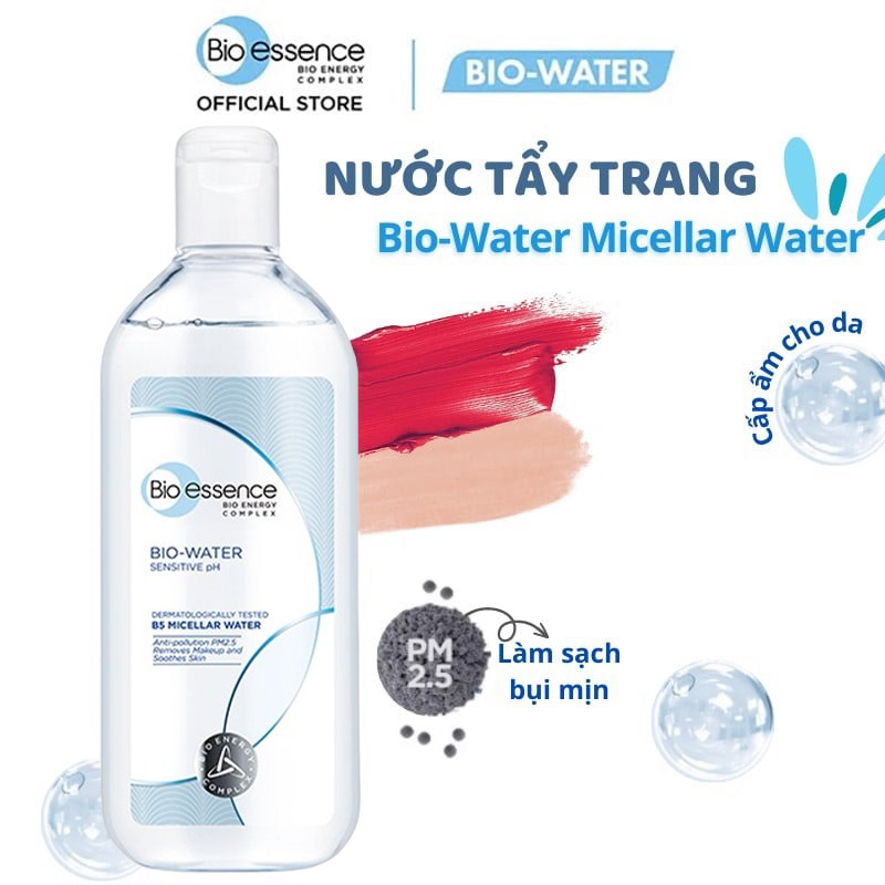Nước Tẩy Trang Loại Sạch Bụi Mịn Bio-essence Bio-Water Micellar Water 400ml