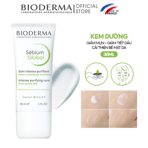 Bioderma Sebium Global là sản phẩm kem trị mụn thâm đến từ Pháp