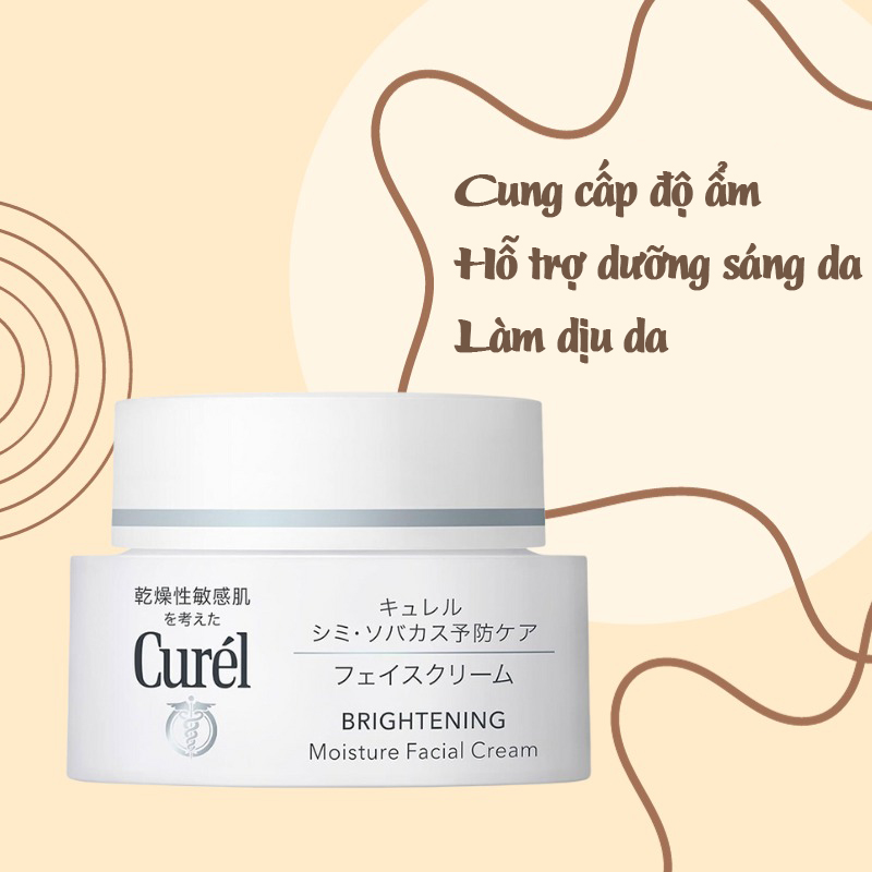 Curél Brightening Moisture Facial Cream 40g