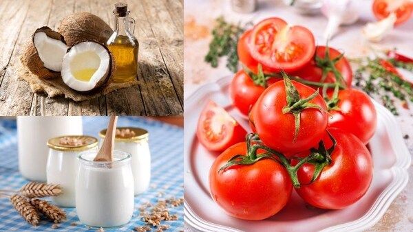 Mặt nạ cà chua, dầu dừa và sữa chua