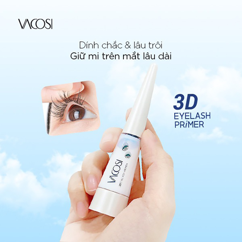 Vacosi Eyelash 3D Primer (Keo Dán Mi Hồng) - VM12 (2)
