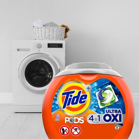 Tổng quan về viên giặt Viên giặt Tide Pods 4in1 Ultra Oxi 104 viên của Mỹ