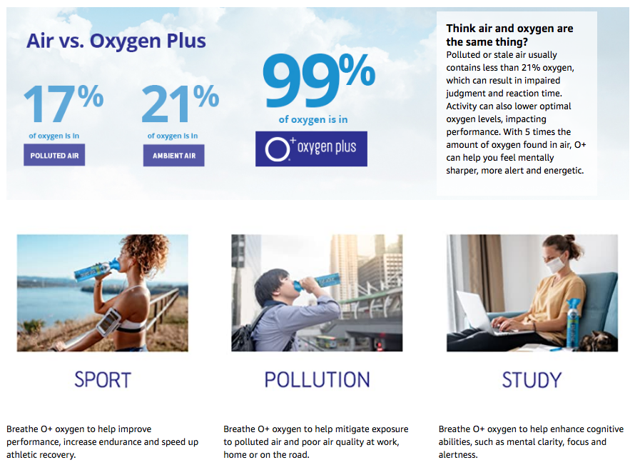 Bình Oxy di động Oxygen Plus – O+ Biggi