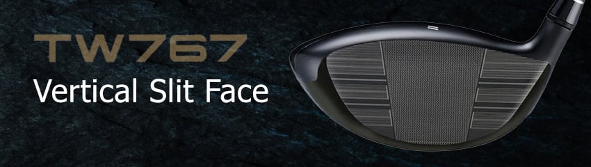 Công nghệ Vertical Slit Face của Gậy Driver TW767 BLACK | HONMA
