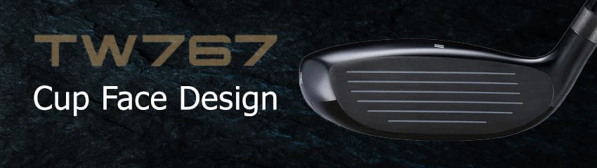 Công nghệ Cup Face Design của Gậy Hybrid TW767 BLACK | HONMA