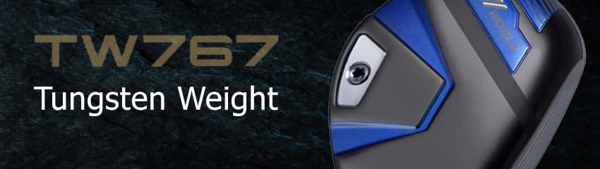 Trọng lượng Vonfram của Gậy Hybrid TW767 BLACK | HONMA
