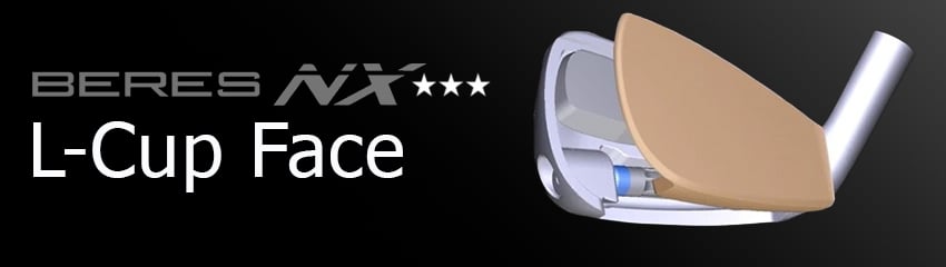 Công nghệ L-Cup Face của Bộ gậy sắt BE-NX 3 SAO| Honma