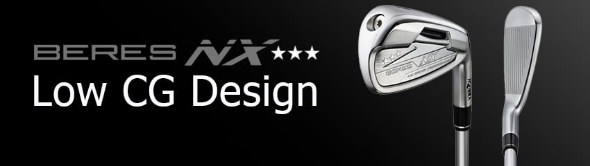 Công nghệ Low CG Design của Bộ gậy sắt BE-NX 3 SAO| Honma