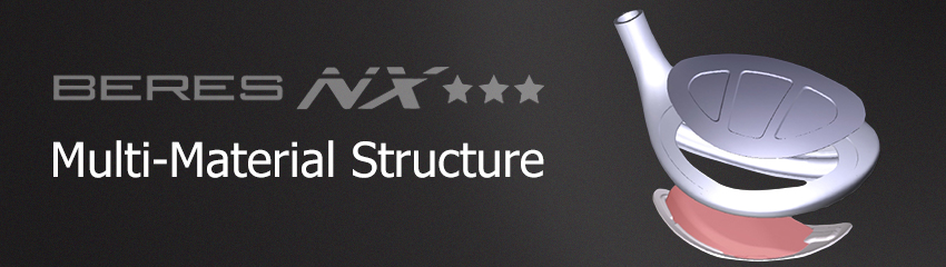 Công nghệ Multi-Material Structure của Gậy Golf Hybrid BE-NXU 3 SAO | HONMA