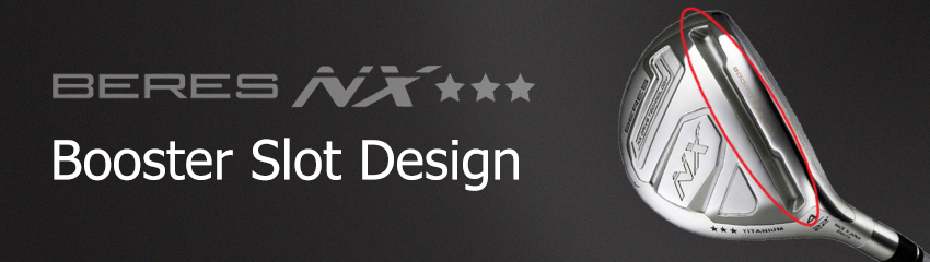 Công nghệ Booster Slot Design của Gậy Golf Hybrid BE-NXU 3 SAO | HONMA