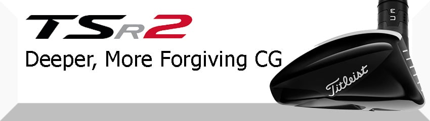 Công nghệ Deeper, More Forgiving CG của Gậy Hybrid TSR2 mới 2024 | Titleist
