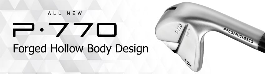 Công nghệ Forged Hollow Body Design của Bộ gậy sắt P770 AS 2023 | TaylorMade