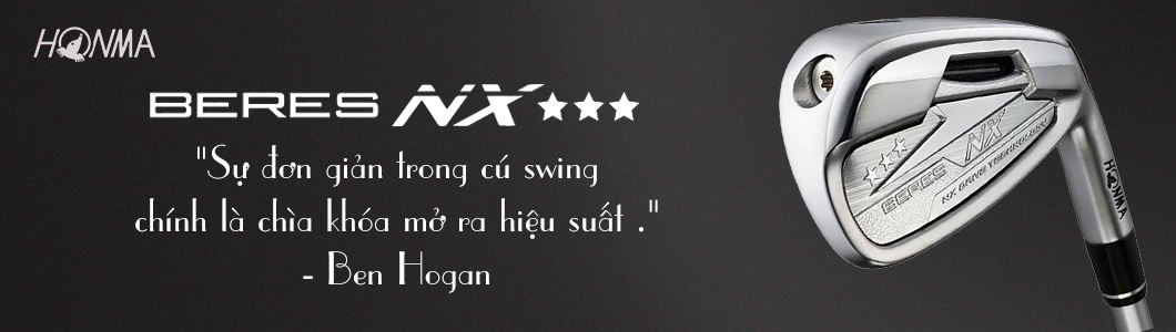 Đánh giá Bộ Gậy Sắt HONMA BERES NX 3 Sao: