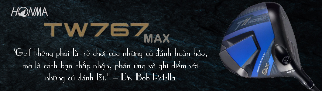 Đánh giá Gậy Driver HONMA TW767 MAX: “Người Hùng” Cho Golfer Hay Slice