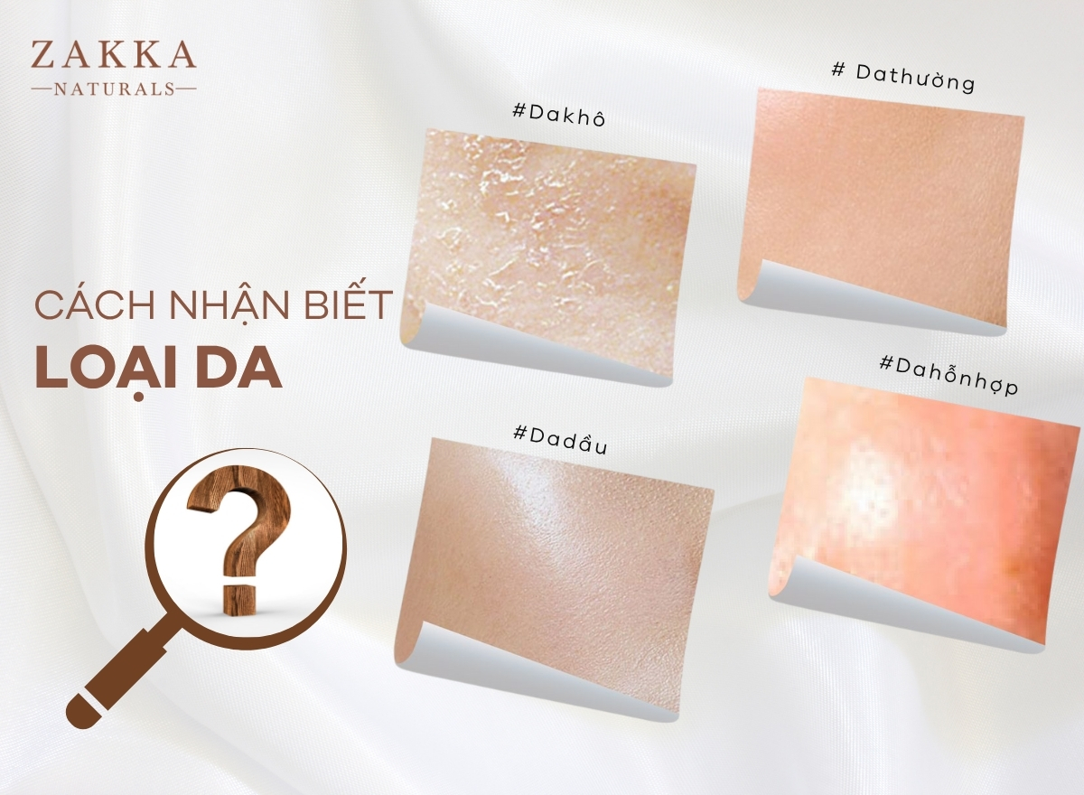 Cách nhận biết loại da và chu trình chăm sóc phù hợp