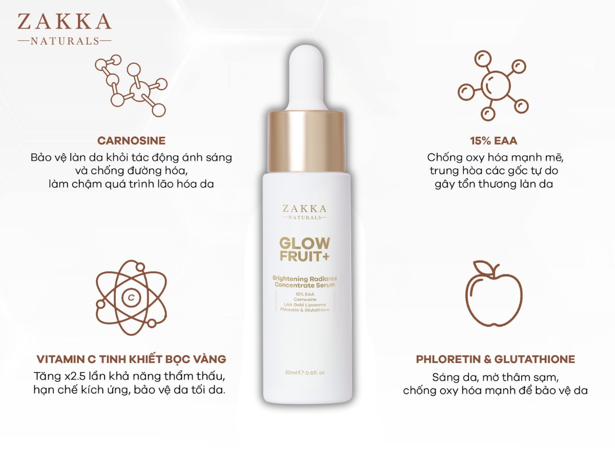 Top 11 Thành Phần Nên Có Trong Serum Trị Thâm Nám