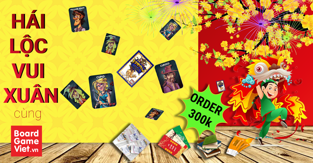 TẾT NÀY KHÉO MÀ LÀM LOẠN CÙNG BOARD GAME