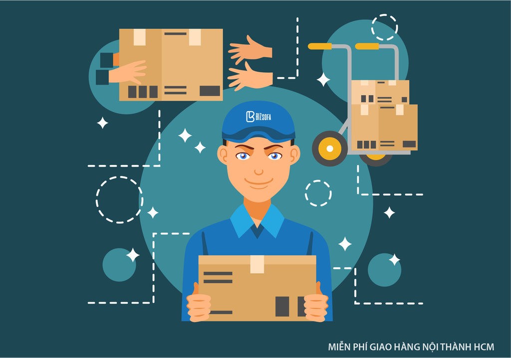 Mua sofa tại BizSofa được miễn phí giao hàng, 500 anh em đã biết tin này chưa?
