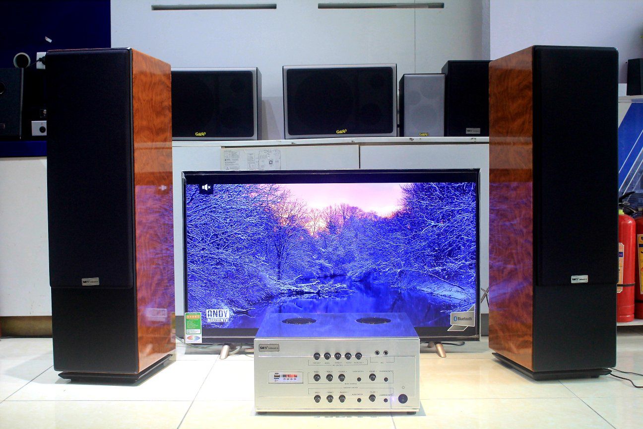 Tặng ngay 3 triệu khi mua dàn karaoke V390 (amly karaoke A1200 + 02 loa cây V390)