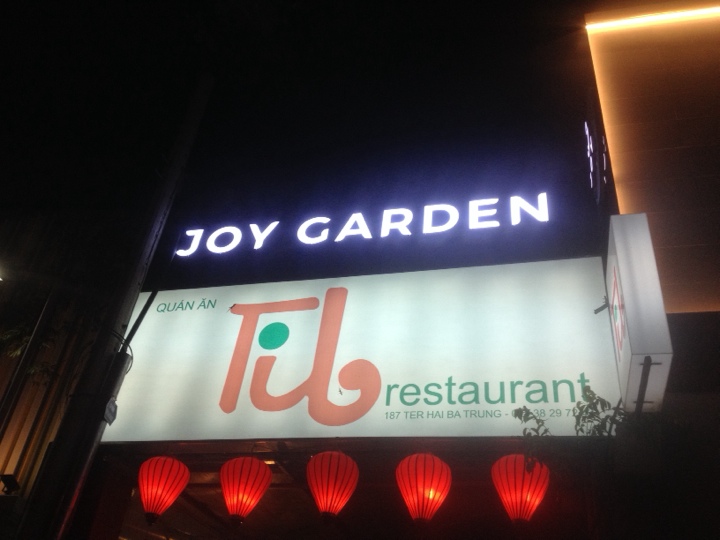 Hệ thống loa Goldsound đã được lắp đặt tại Nhà hàng Joy Garden