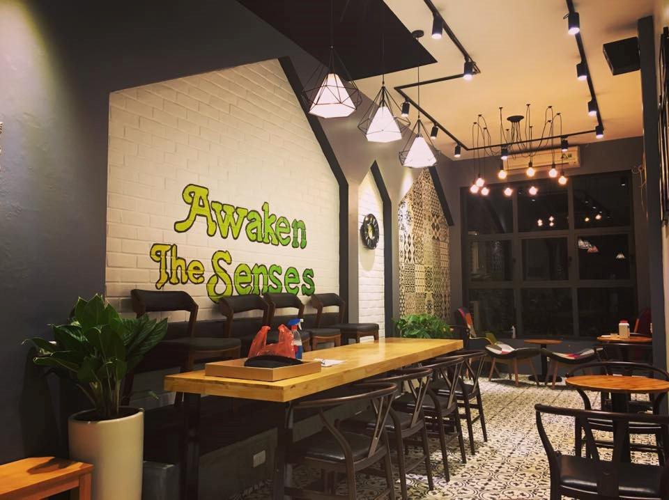 Hệ thống loa Goldsound đã được lắp đặt cho quán UP COFFEE tại 417 Hà Huy Tập, Gia Lâm, Hà Nội, Hệ thồng loa cho quán cafe 3 mặt sàn, 60m2