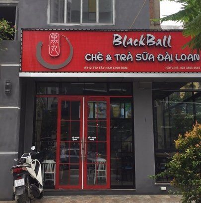 Hệ thống loa Goldsound tại BBQ Black Ball - Chè & Trà sữa Đài Loan, Địa chỉ: BT12, TT2, Tây Nam Linh Đàm, HN