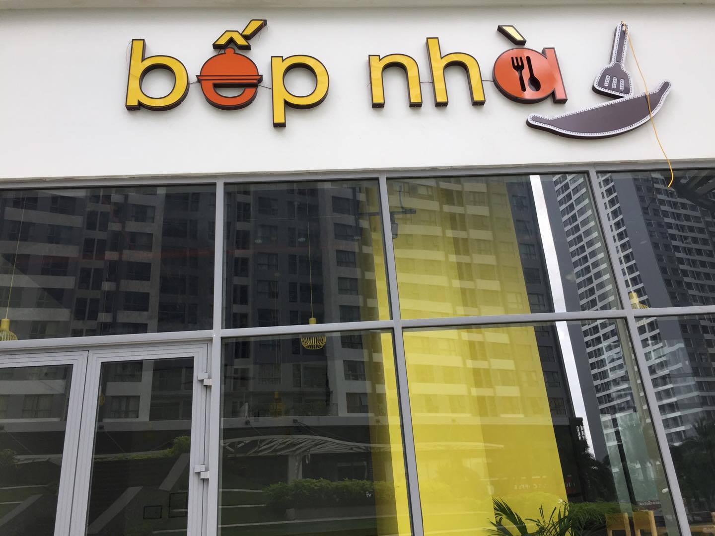 Hệ thống loa gold4cafe được lắp đặt tại quán Bếp Nhà tòa park 7 time city