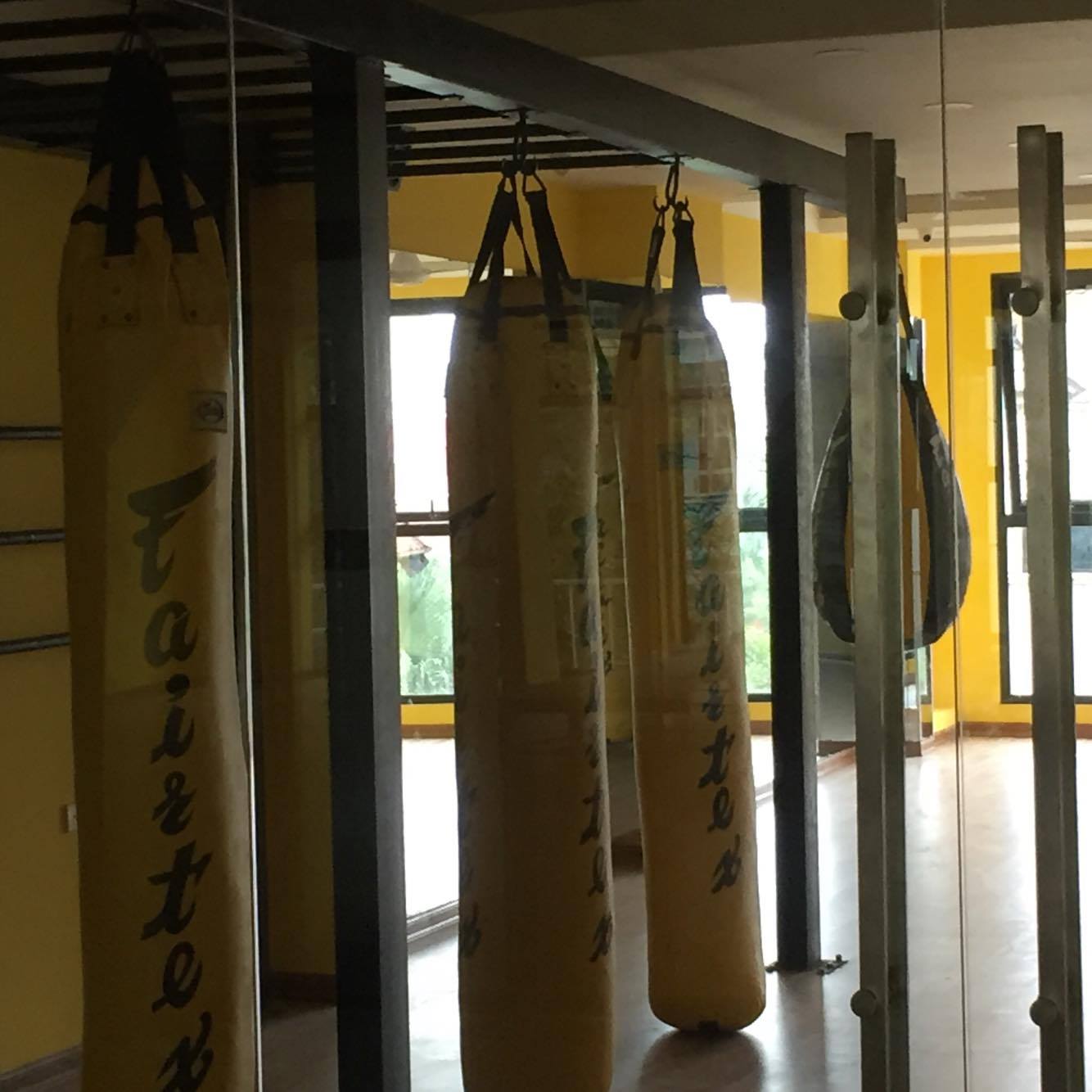 Phòng tập PACE KICK BOXING Số 27A Tô Ngọc Vân, Tây Hồ, HN. Đã được lắp đặt hệ thống loa của Goldsound