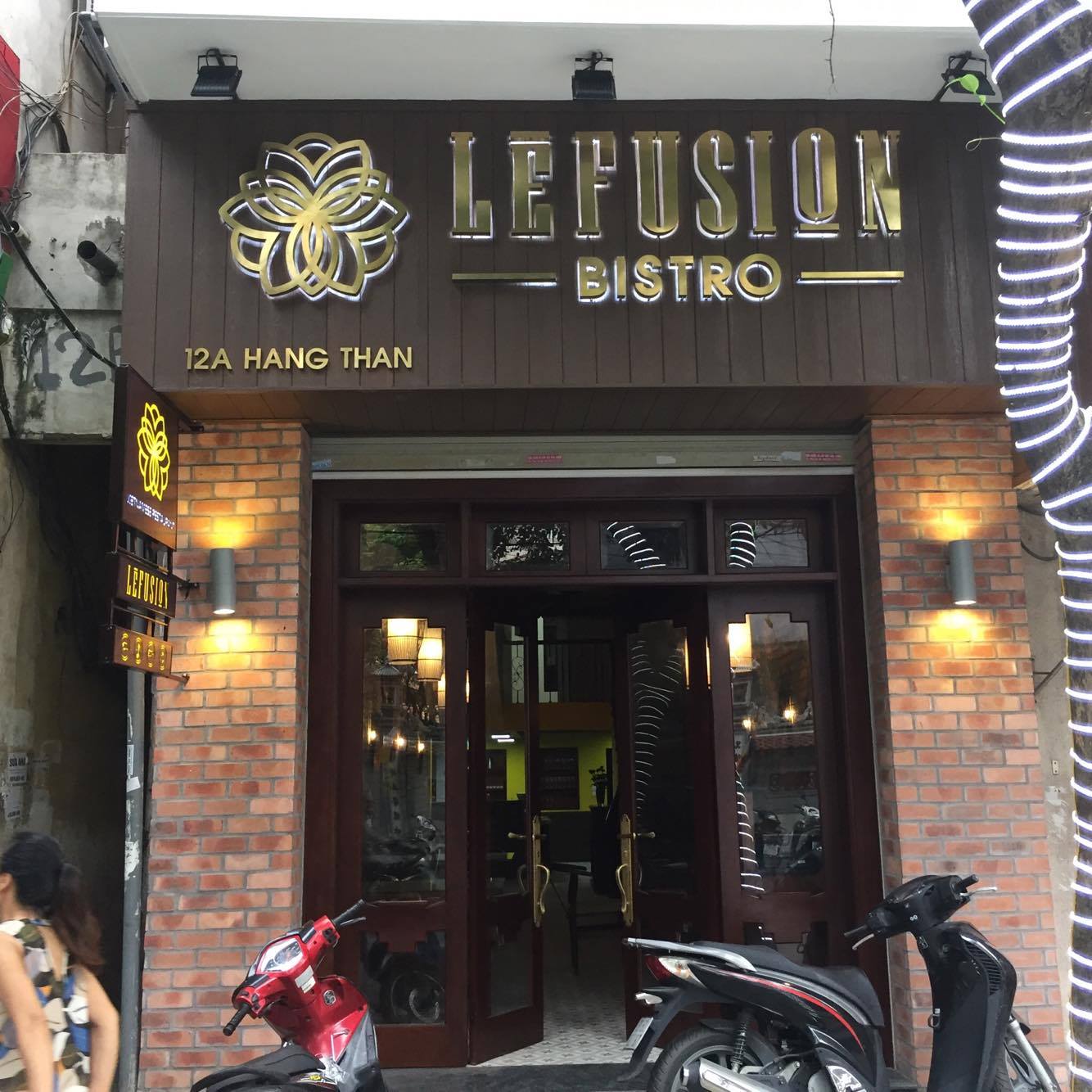 Hệ thống âm thanh loa gold4cafe đã được lắp đặt tại nhà hàng LEFUSION số 12A Hàng Than, Hà Nội.