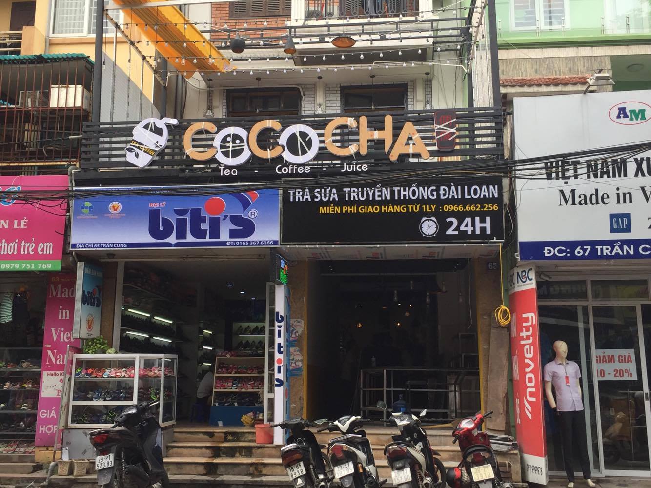 Hệ thống loa Goldsound đã được lắp đặt cho quán trà sữa COCO CHA số 65 Trần Cung, Hà Nội.