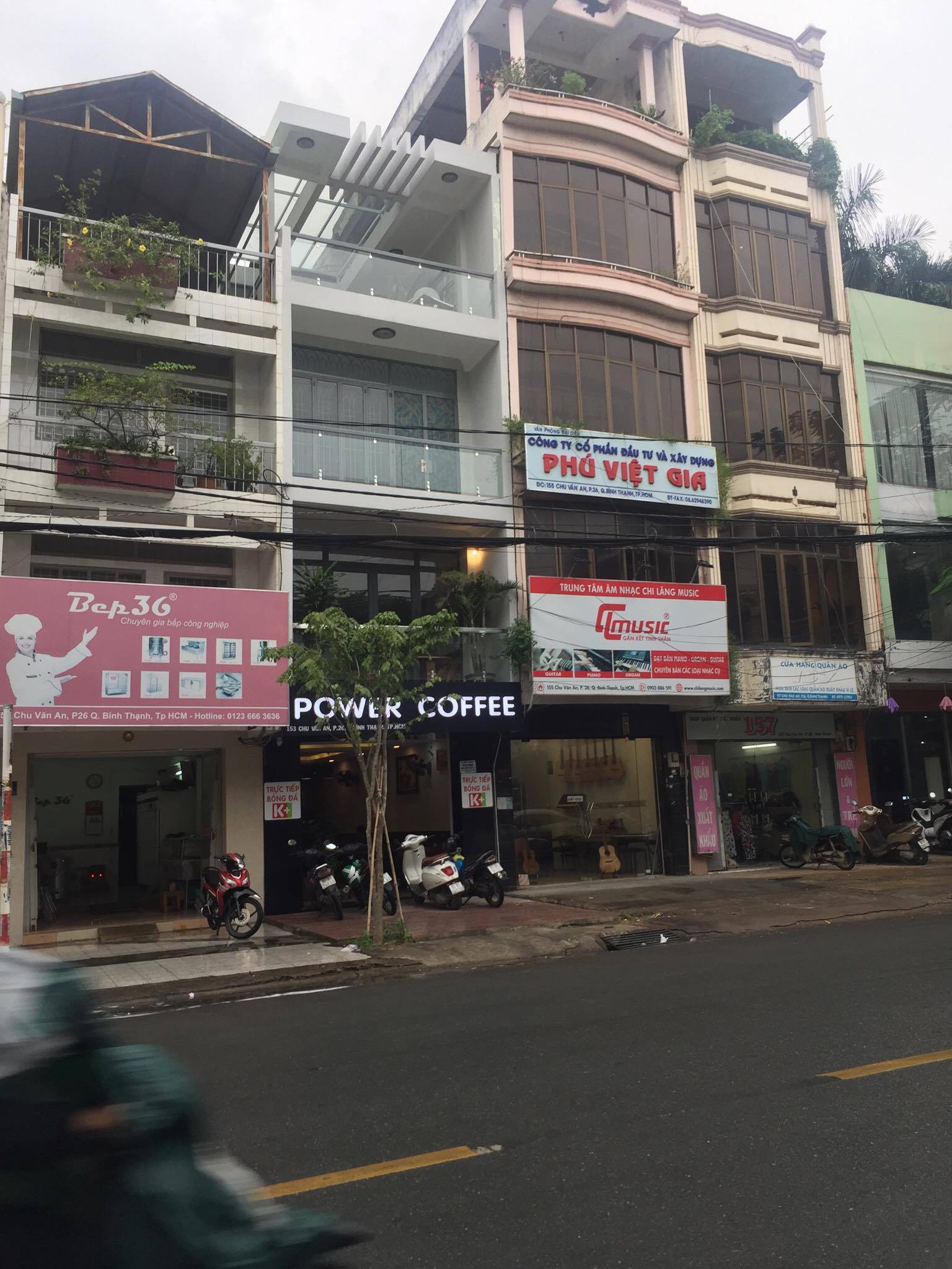 Hệ thống loa Goldsound đã được lắp đặt tại quán Power Coffee