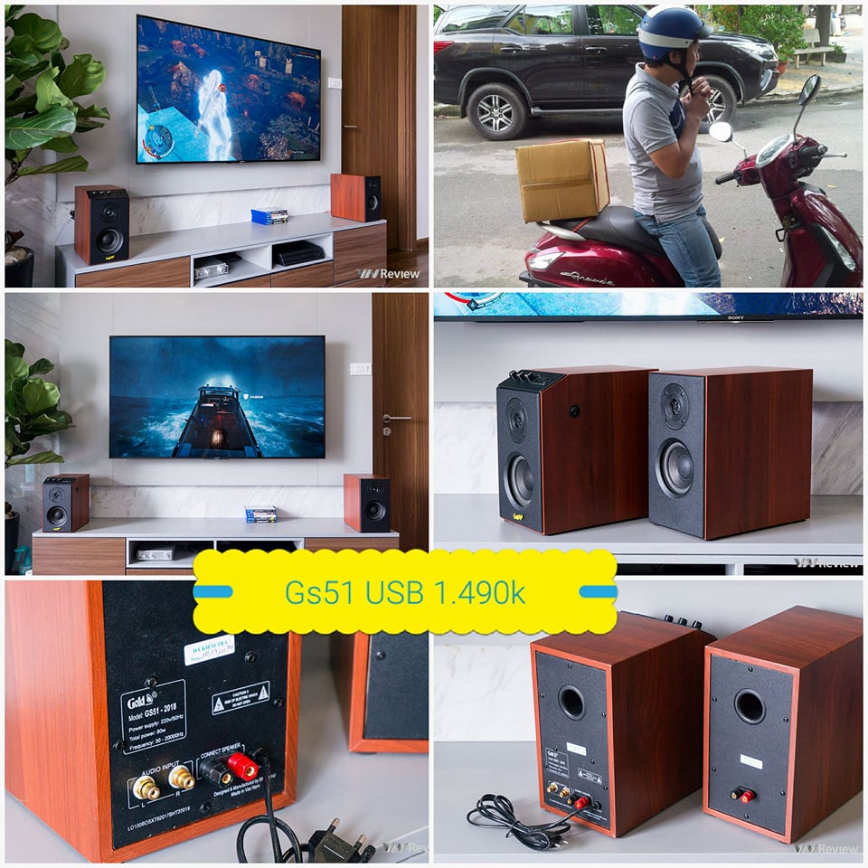 Đánh giá loa vi tính 2.0 GoldSound GS51–USB 2018: nhiều cải tiến, nhiều điểm khác biệt