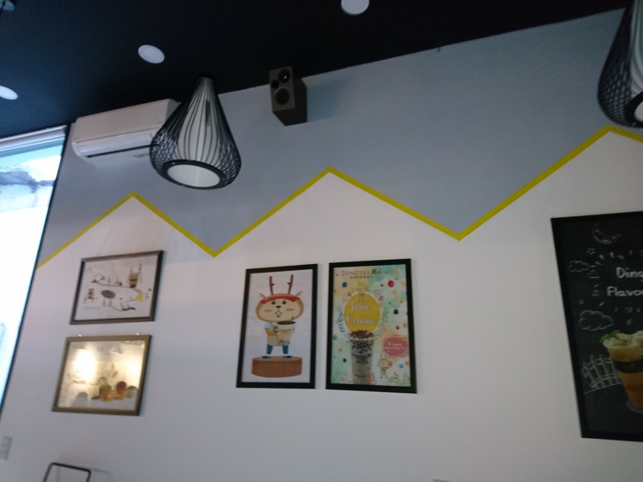 Hệ thống loa Goldsound đã được lắp đặt tại Trà sữa Ding tea Biên Hòa