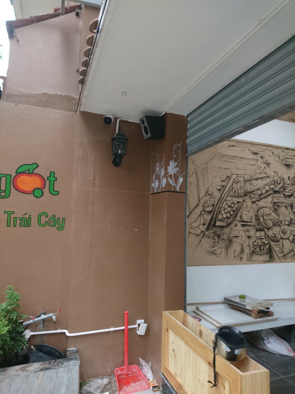 Hệ thống loa Goldsound đã được lắp đặt tại Quán Café ở quận Tân Phú