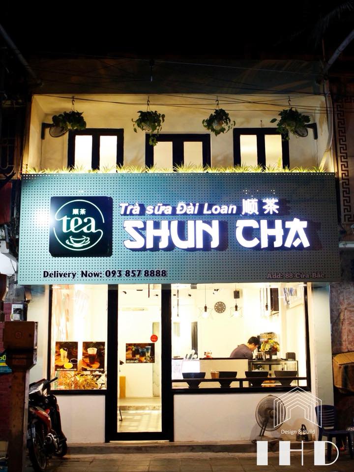 Hệ thống loa Goldsound đã được lắp đặt tại quán Trà Sữa ShunCha 88 Cửa Bắc, Hà Nội