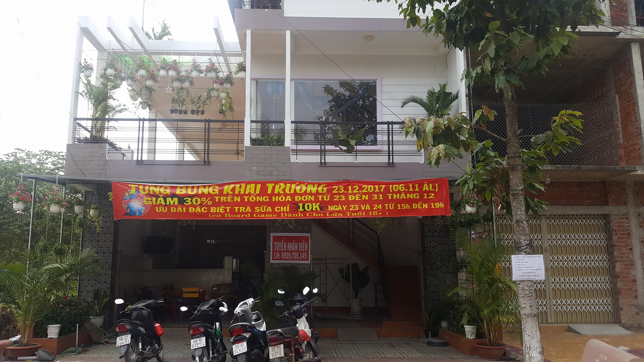 Hệ thống loa Goldsound đã được lắp đặt tại Quán café tại tỉnh Đồng Tháp