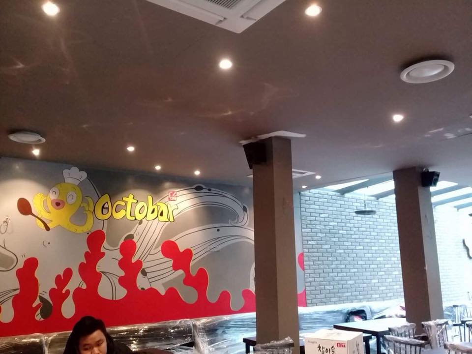 Hệ thống loa Goldsound đã được lắp đặt tại nhà hàng Octorbar Linh Đàm