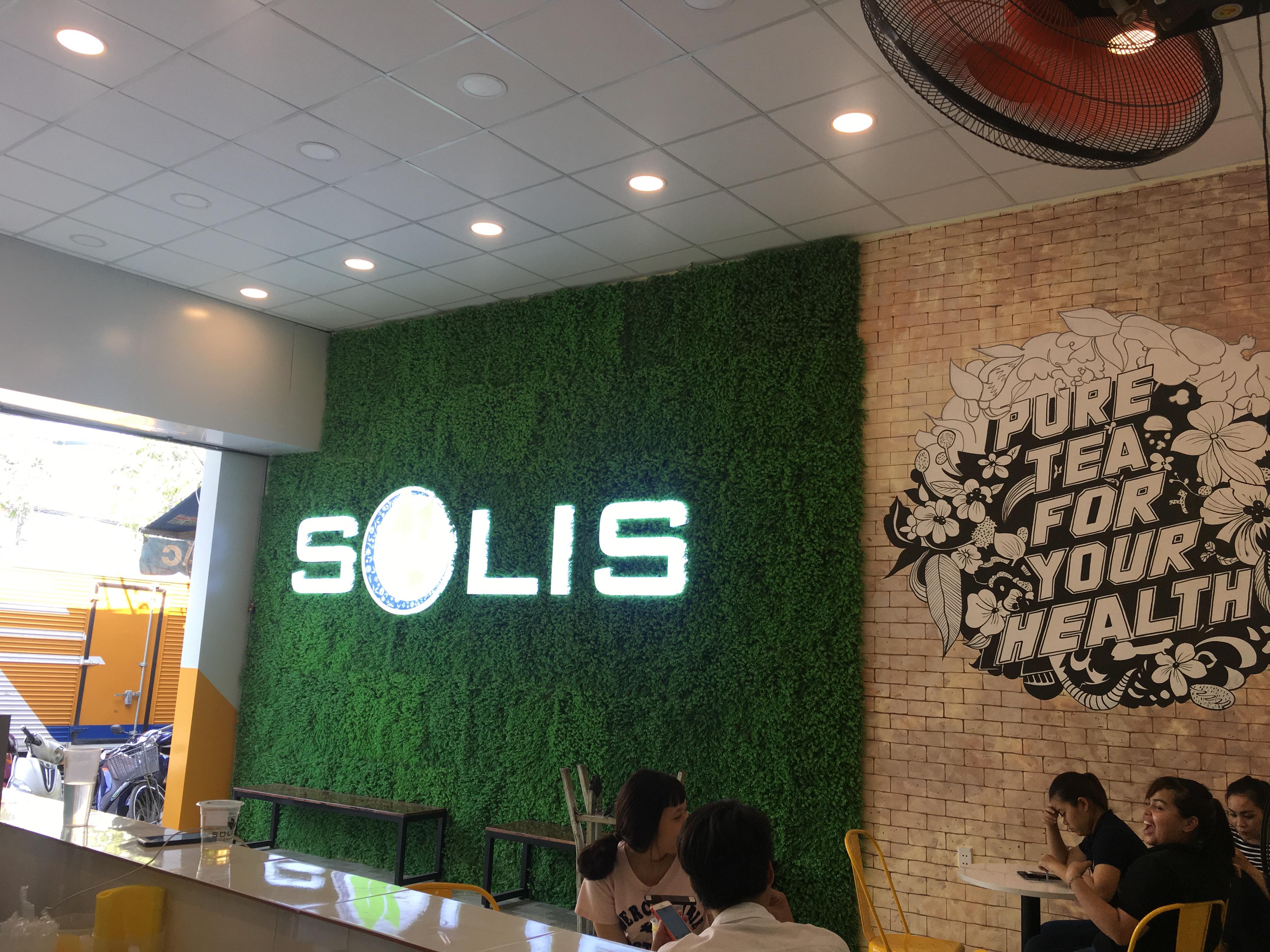 Hệ thống loa Goldsound đã được lắp đặt tại Quán Trà Sữa Solis