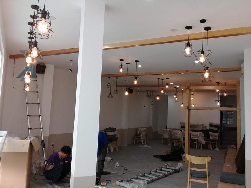 Hệ thống loa Goldsound đã được lắp đặt tại quán Trà sữa tại phố Hoàng Như Tiếp, Hà Nội