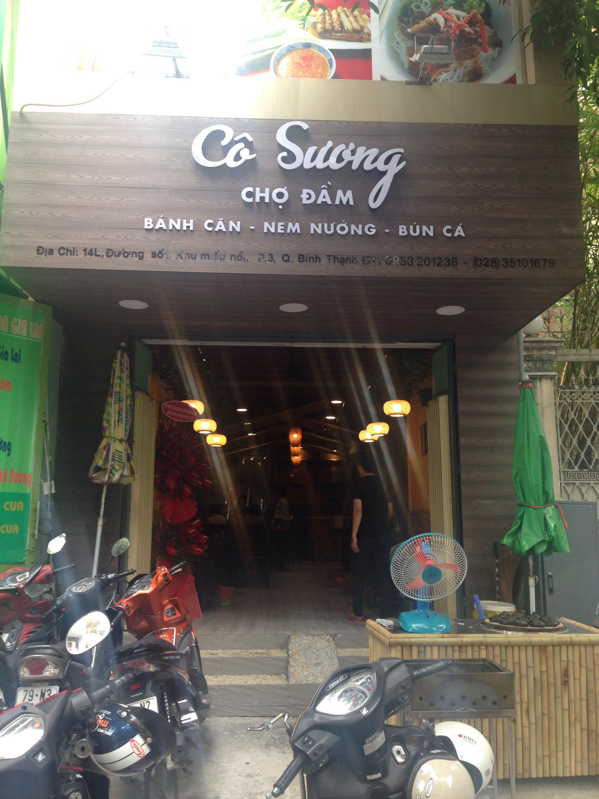 Hệ thống loa Goldsound tại Quán Cô Sương chợ Đầm, 14L đường số 1, KDC Miếu Nổi, P3, Q. Bình Thạnh, HCM