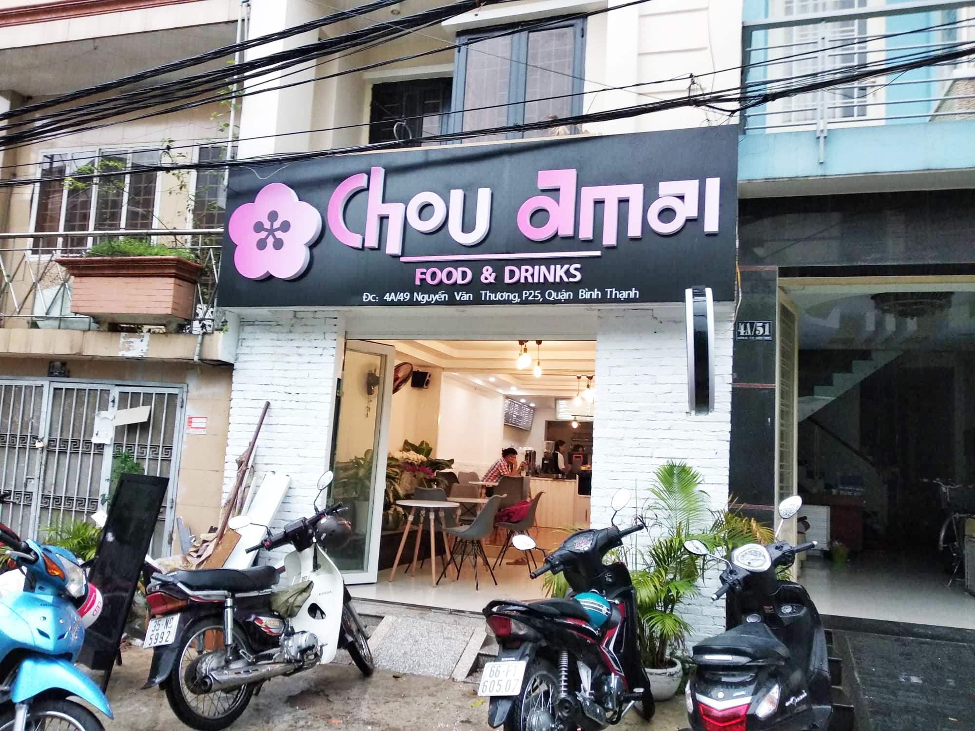 Loa Goldsound cho quán cà phê lắp đặt tại quán Choi Amoi